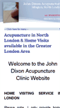 Mobile Screenshot of johndixonacupuncture.com